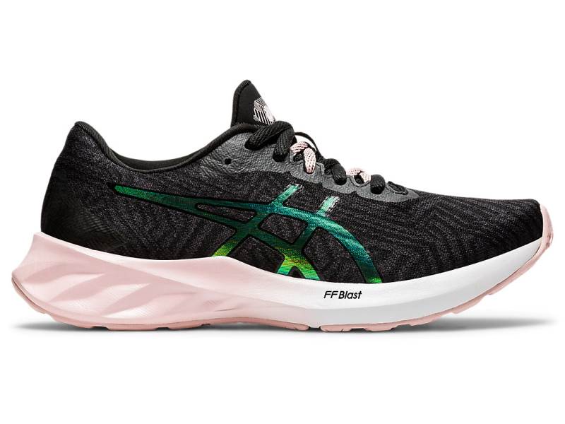 Sapatilhas Running Asics ROADBLAST Mulher Pretas, 2372A203.714